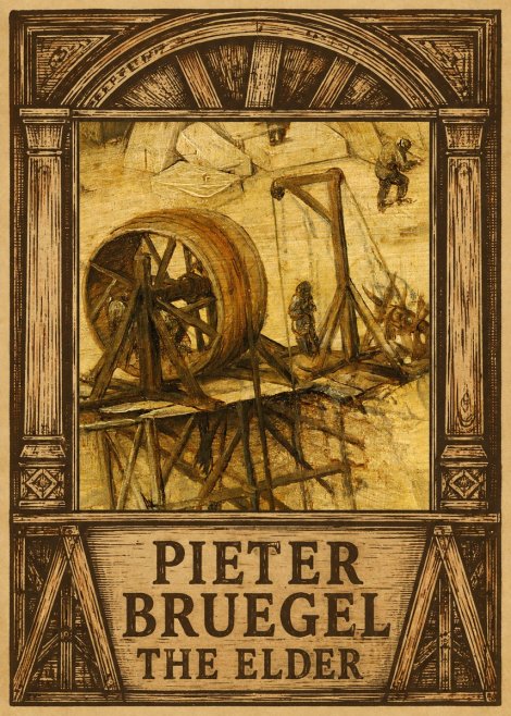 Pieter Bruegel The Tower of Babel XX No6 - Affiche