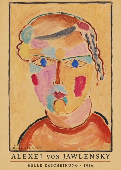 Alexej von Jawlensky Helle Erscheinung No5 - Affiche