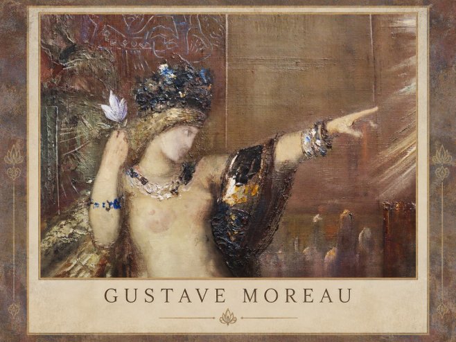 Gustave Moreau Salome IV No1 - Affiche