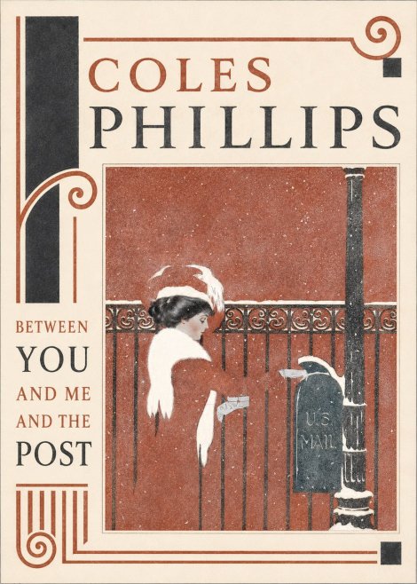 Coles Phillips Between You and Me and the Post No2 - Affiche