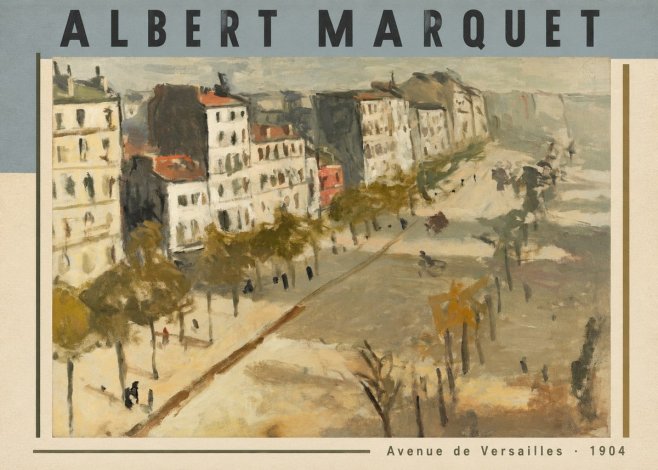 Albert Marquet Avenue De Versailles · 1904 No3 - Affiche