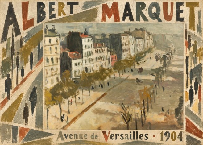 Albert Marquet Avenue De Versailles · 1904 No6 - Affiche