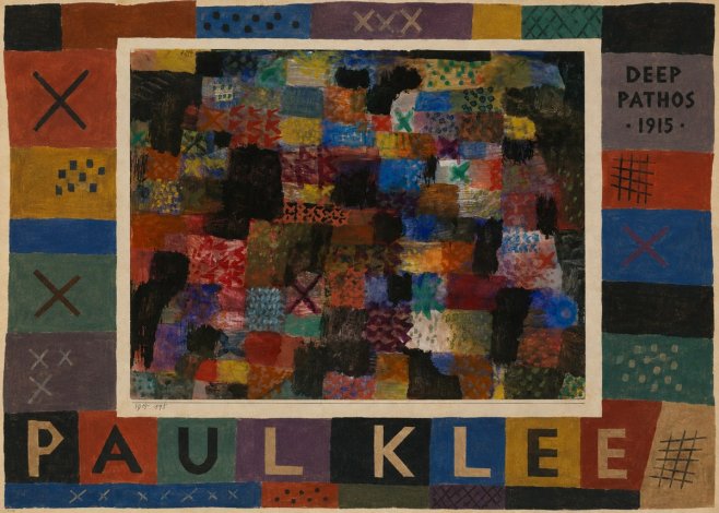 Paul Klee Deep Pathos No5 - Affiche