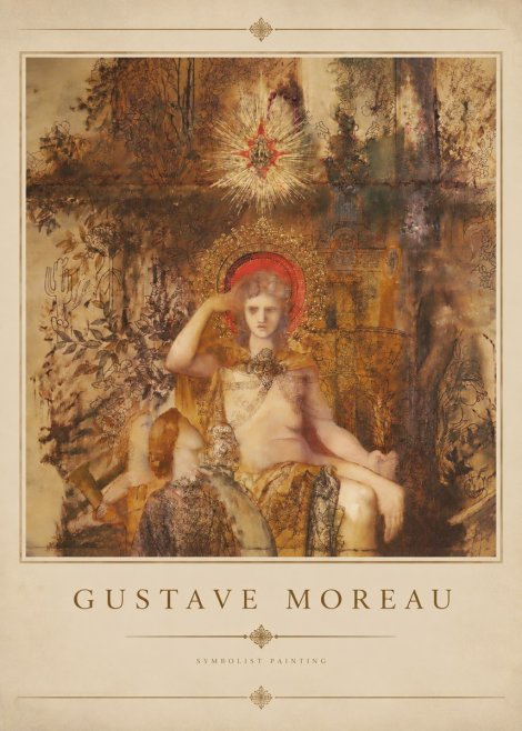 Gustave Moreau Jupiter and Semele III No3 - Affiche