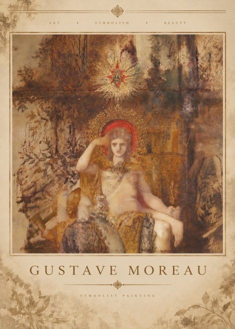 Gustave Moreau Jupiter and Semele III No5 - Affiche