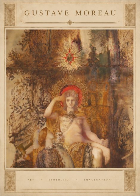 Gustave Moreau Jupiter and Semele III No6 - Affiche