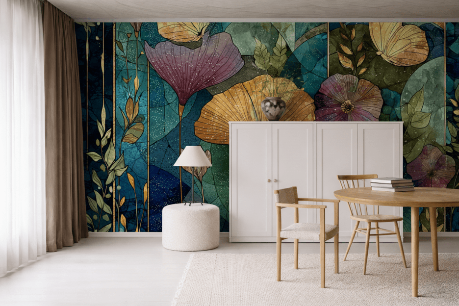 Vibrant Flora Mosaic