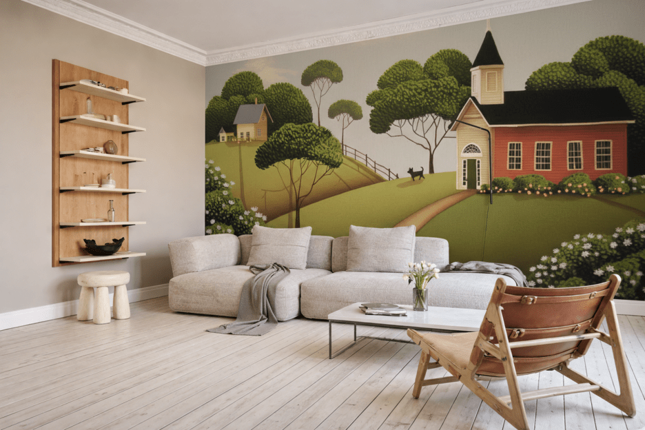 Rustic Hillscape