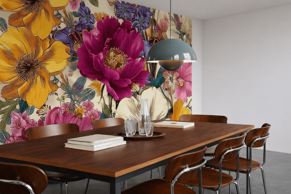 Nocturne Floral Tapestry