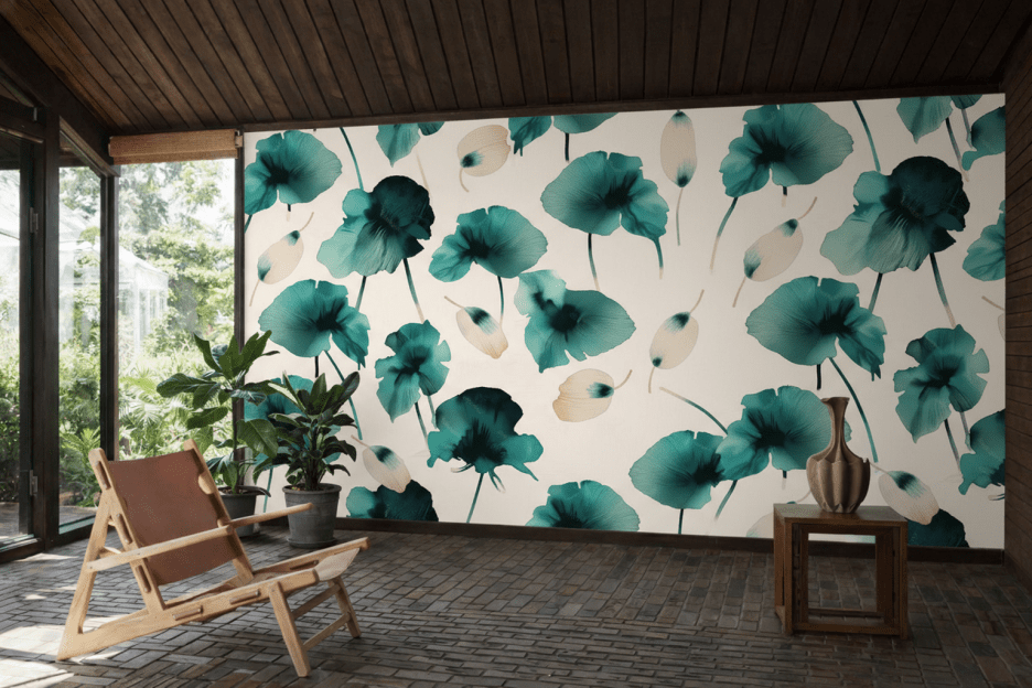 Wisped Lily Silhouette