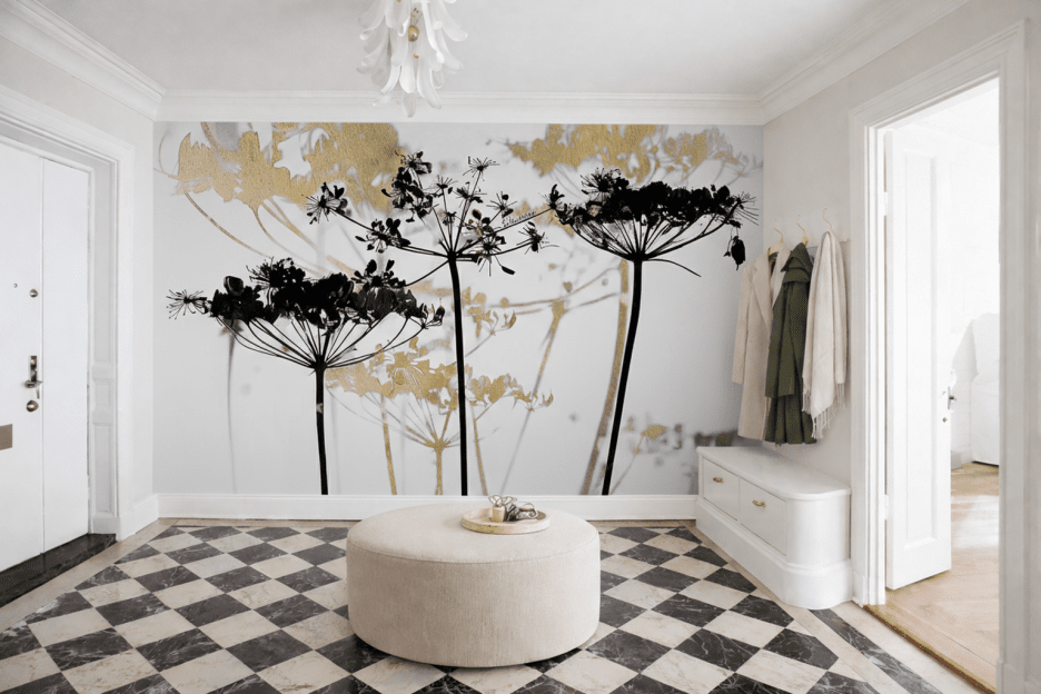 Silhouette Blossom Veil