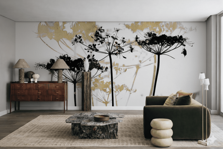 Silhouette Blossom Veil