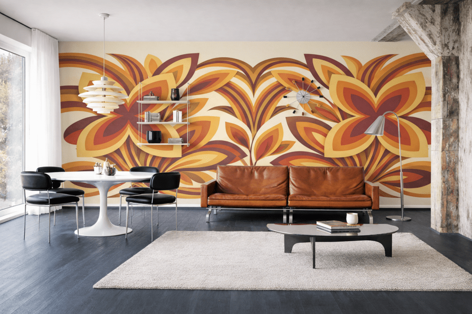 Ink Blossom Tapestry