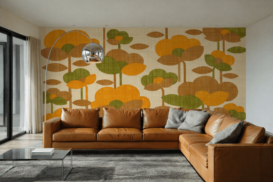 Whimsical Floral Terrain