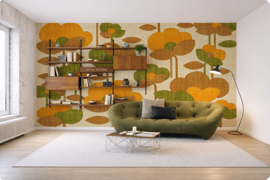 Whimsical Floral Terrain