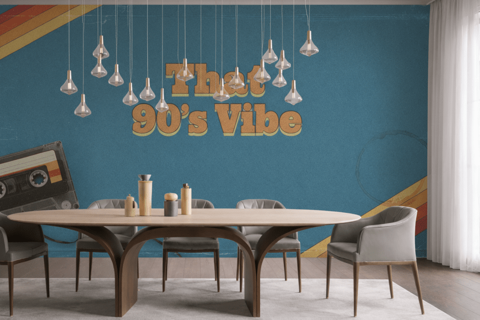 Vibrant Retro Tapestry