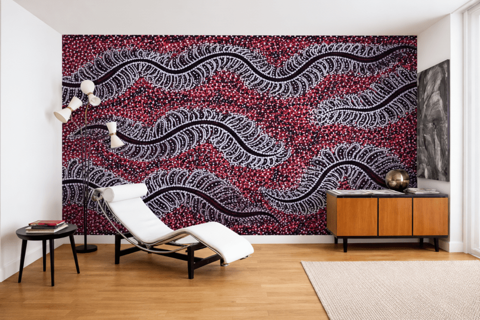 Meandering Floral Wave
