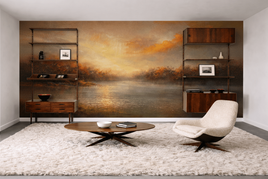 Twilight Reflective Waters