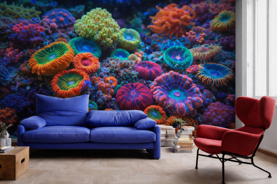 Vibrant Coral Garden