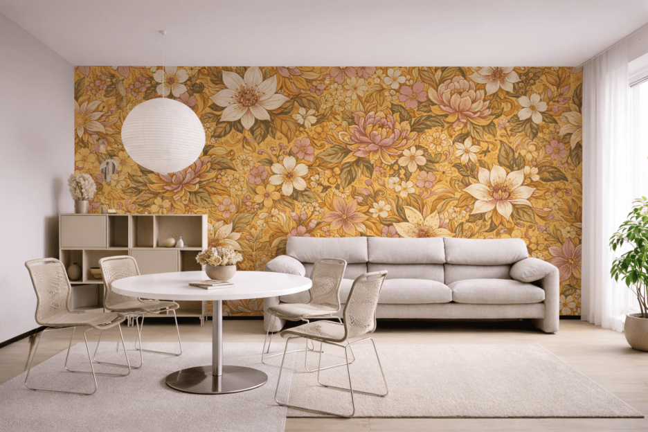 Luminous Petal Mosaic