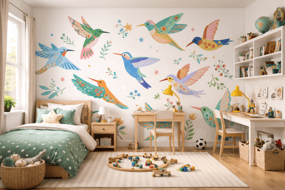 Porcelain Mural Flight