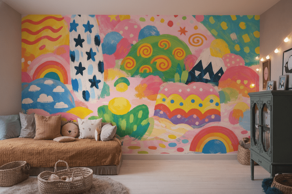 Whimsical Hillside