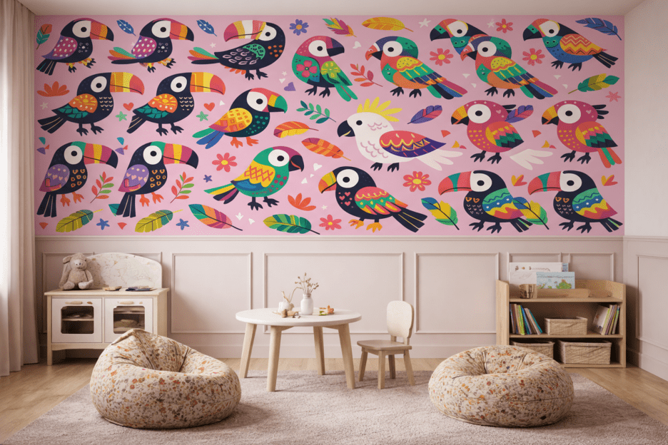 Tropical Feather Parade