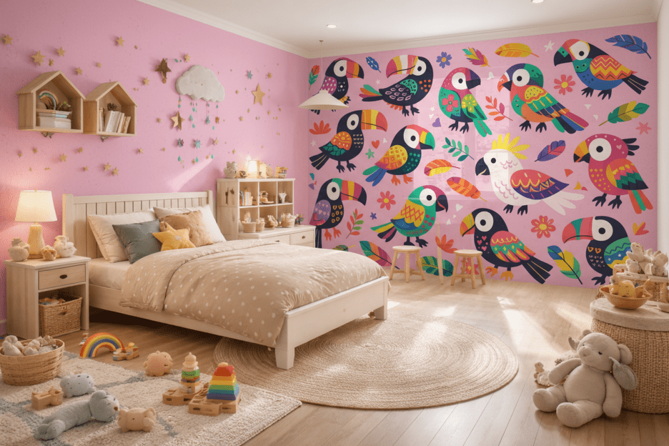 Tropical Feather Parade