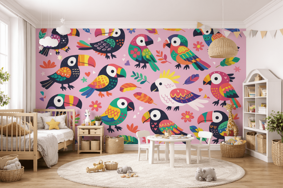 Tropical Feather Parade