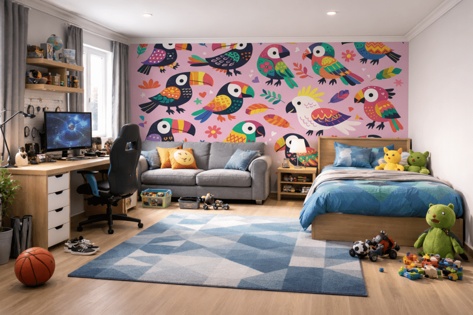 Tropical Feather Parade