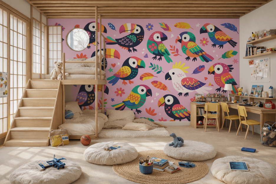 Tropical Feather Parade