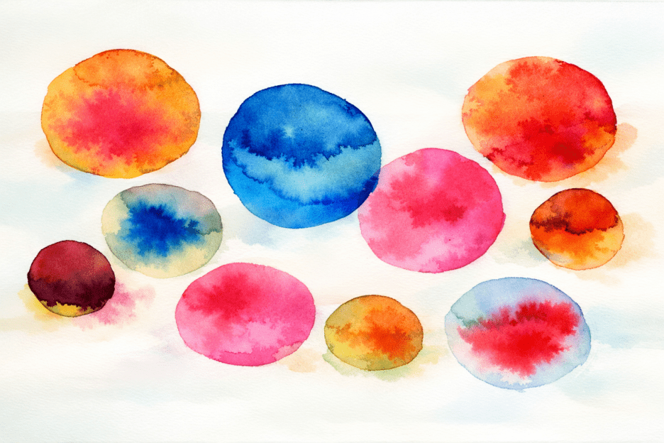 Watercolor Orbs