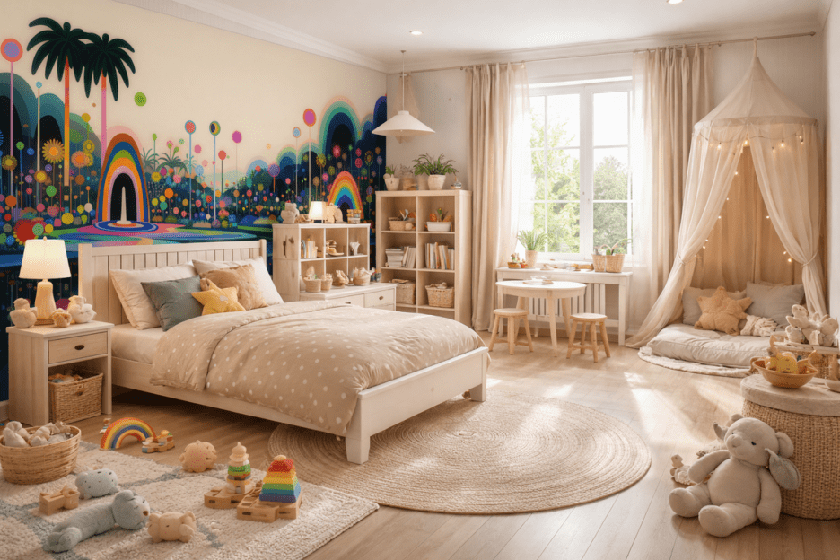 Vibrant Lagoon Reflection