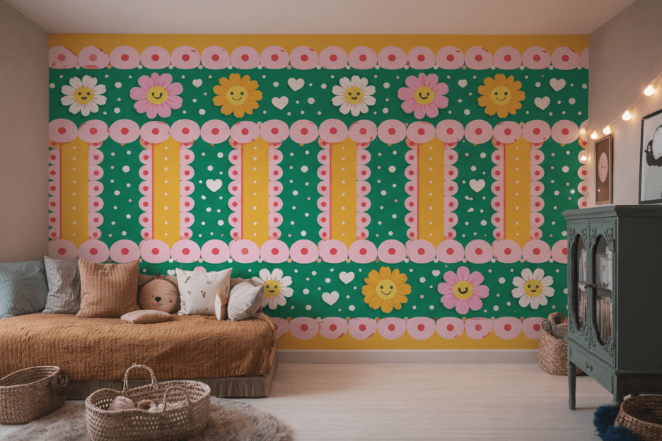 Whimsical Meadow Strip