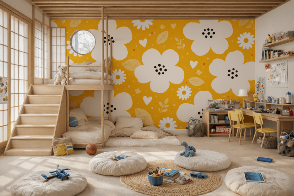 Sunny Blossom Tapestry