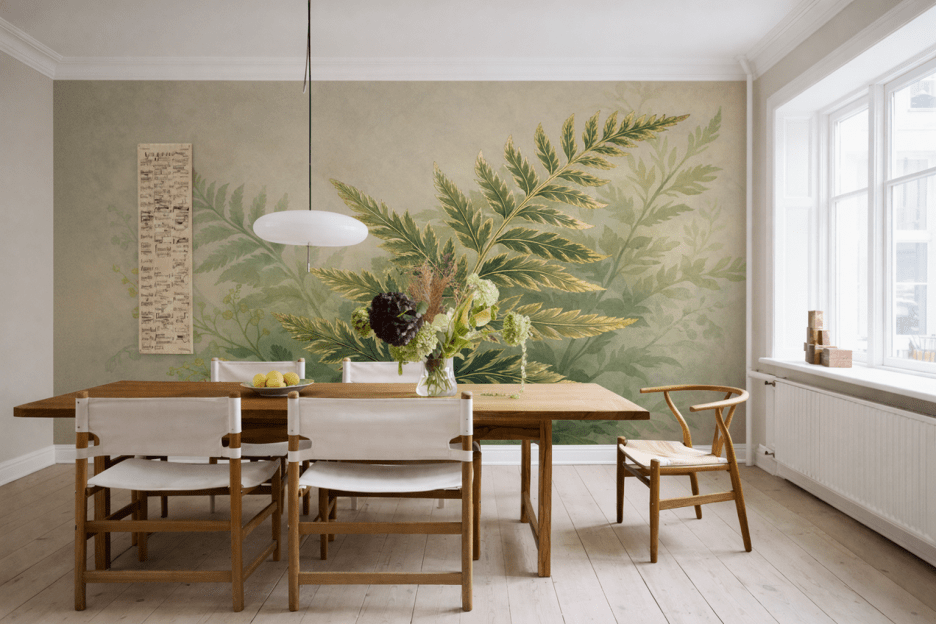 Silken Fern Tapestry