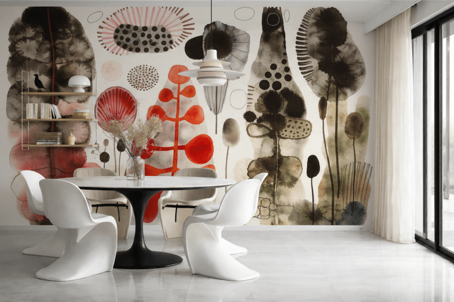 Whimsical Ferns