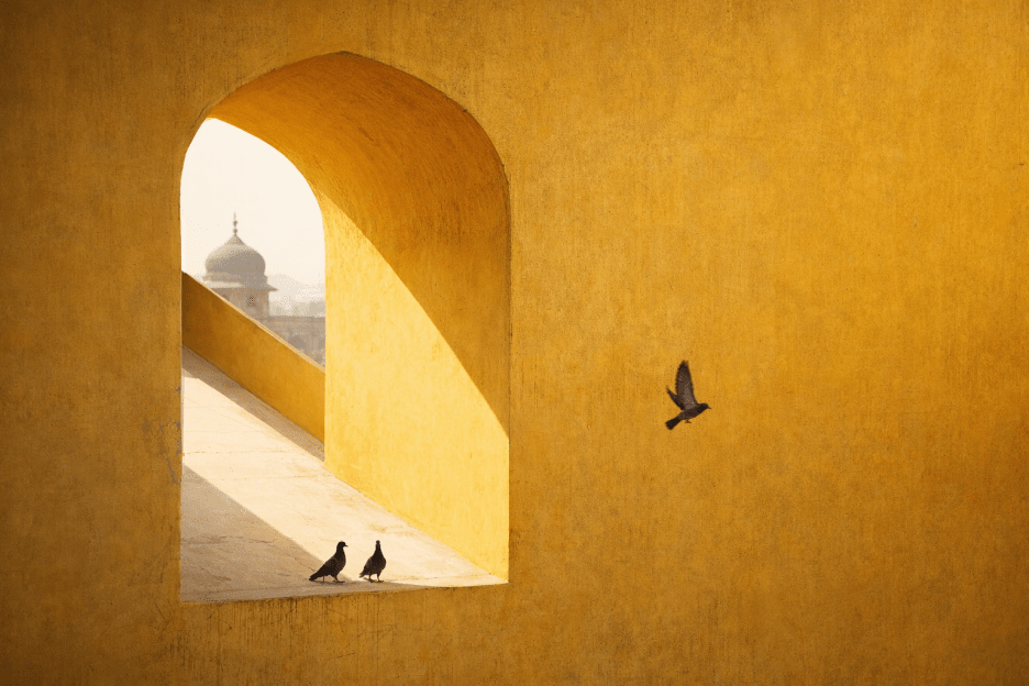 Sunlit Archway