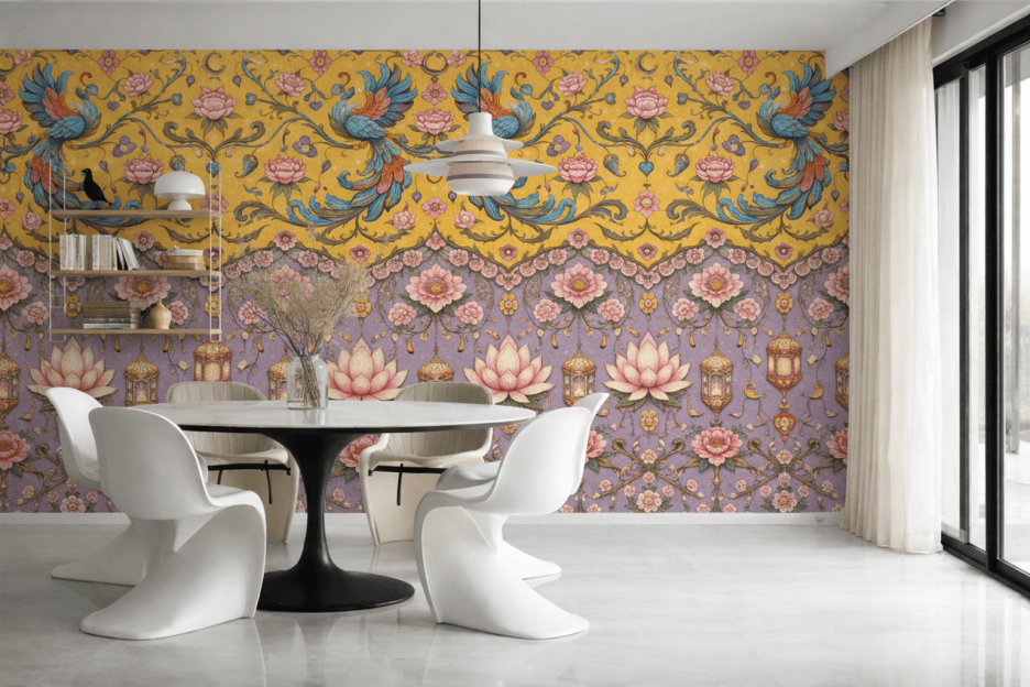 Radiant Lotus Feathers