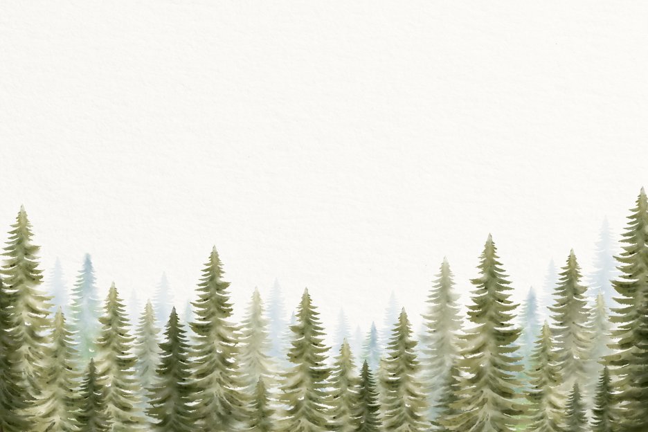 Frosted Pine Shadows