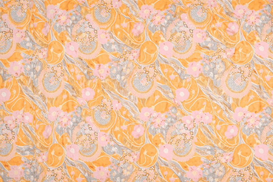 Saffron Celestial Veil