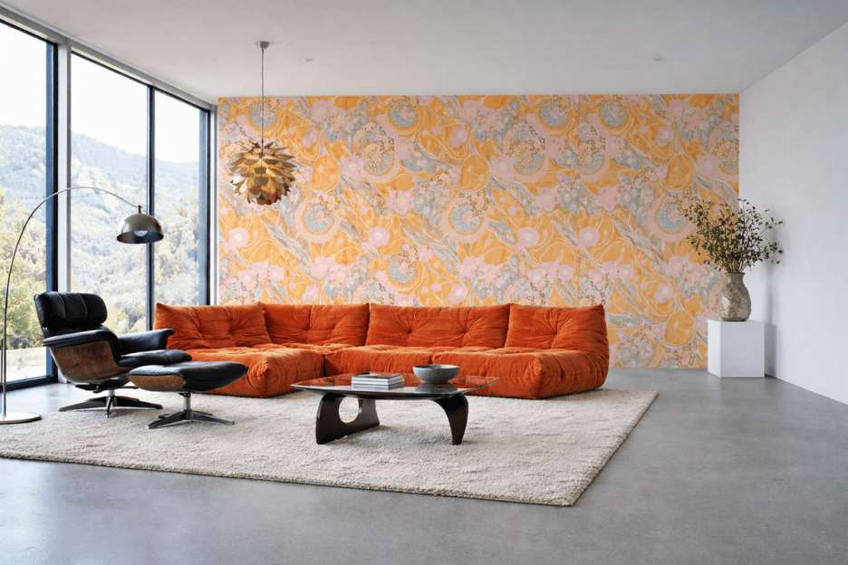 Saffron Celestial Veil