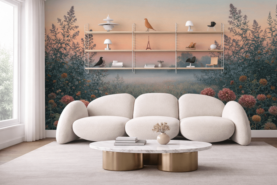 Shaded Blossom Mosaic