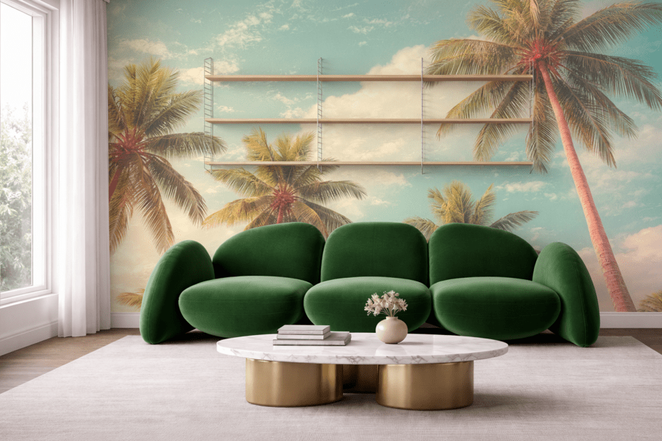Palm Serenity Scene
