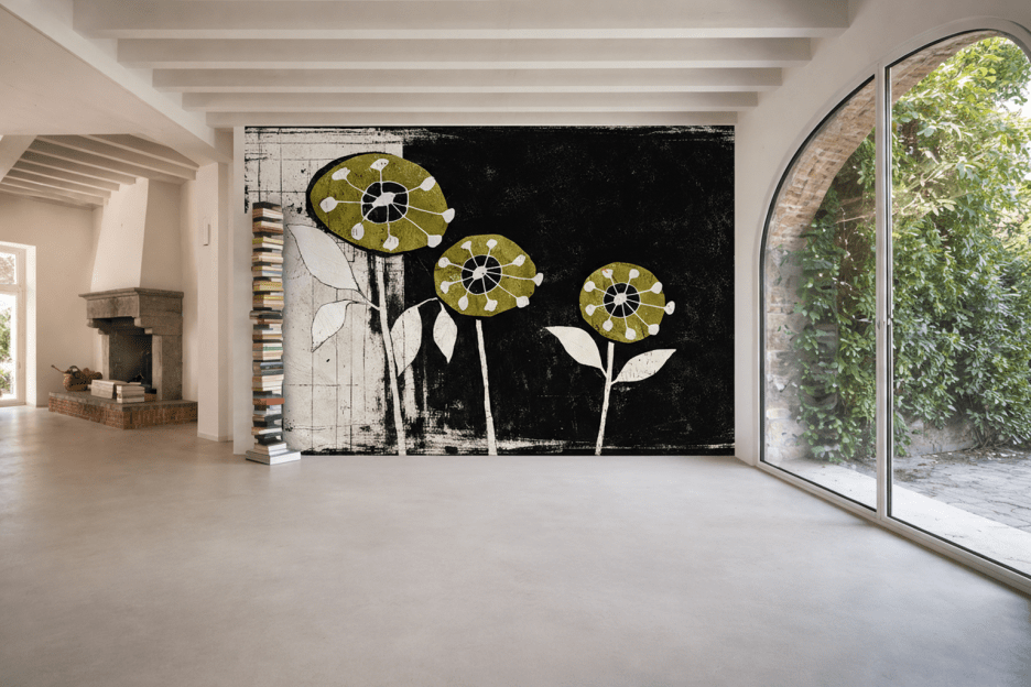 Charming Flora Silhouette