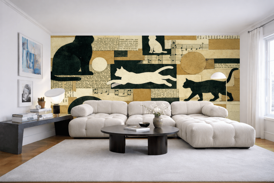 Feline Collage Study