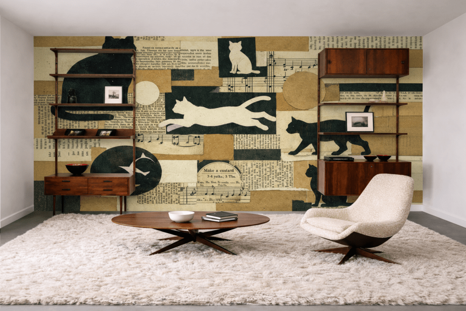 Feline Collage Study