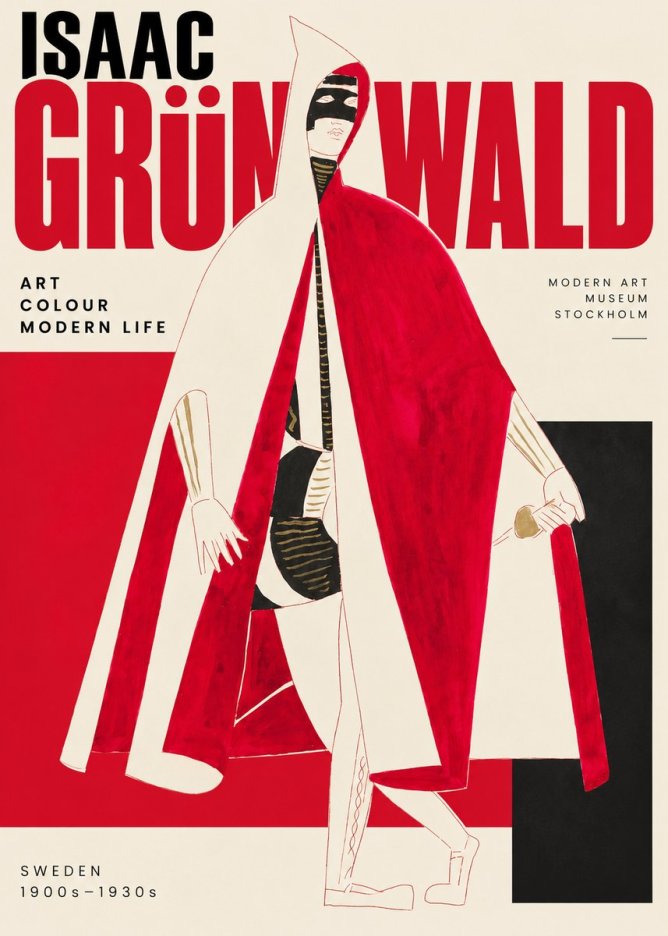 Isaac Grünewald Costume Design I No2 - Affiche