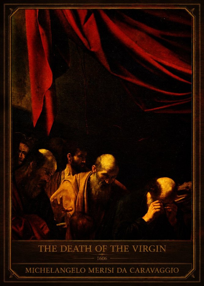 Michelangelo Merisi da Caravaggio The Death of the Virgin I No1 - Affiche