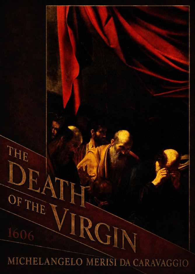 Michelangelo Merisi da Caravaggio The Death of the Virgin I No6 - Affiche
